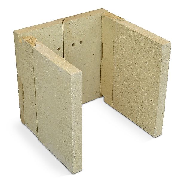 kaminXpert Feuerraumplatten A für Wamsler Jupiter Grande Kaminofen Ersatzte günstig online kaufen