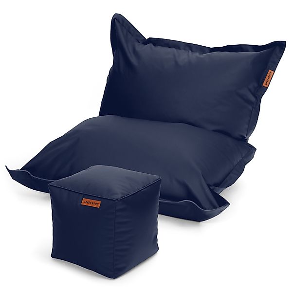 Green Bean Sitzsack XXL inklusive Pouf günstig online kaufen