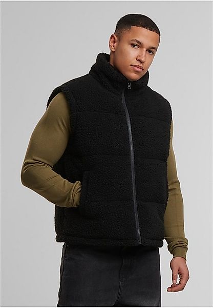 URBAN CLASSICS Sweatweste Basic Teddy Puffer Vest günstig online kaufen