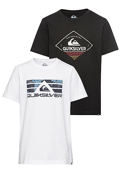 Quiksilver T-Shirt (Packung, 2-tlg., 2er-Pack) Für günstig online kaufen