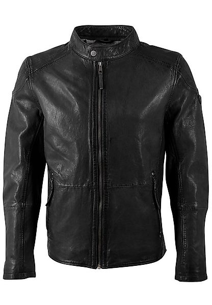 Mauritius Lederjacke MMBaydo mit Bikerkragen günstig online kaufen
