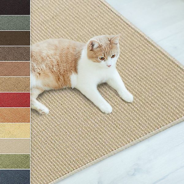 casa pura Kratzbrett Sisal-Kratzteppich für Katzen, günstig online kaufen