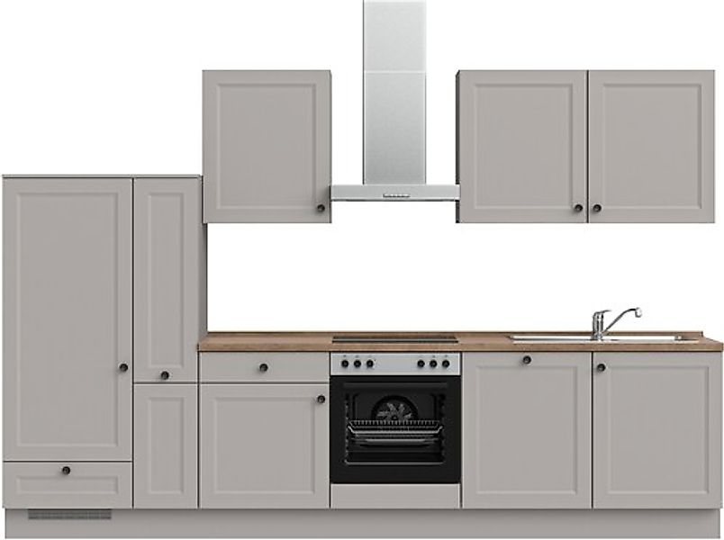 nobilia® Küchenzeile »"Cascada I"« vormontiert, Ausrichtung wählbar, Breite günstig online kaufen