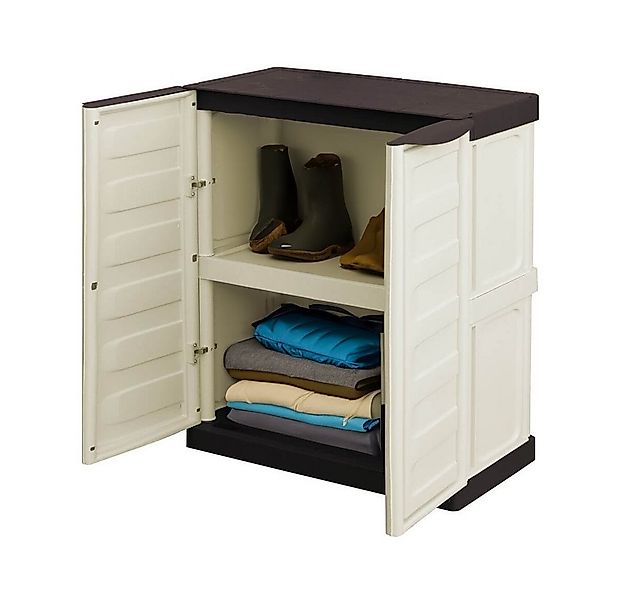 GarPet Garten-Geräteschrank Gartenschrank Kunststoff Geräteschrank Wetterfe günstig online kaufen