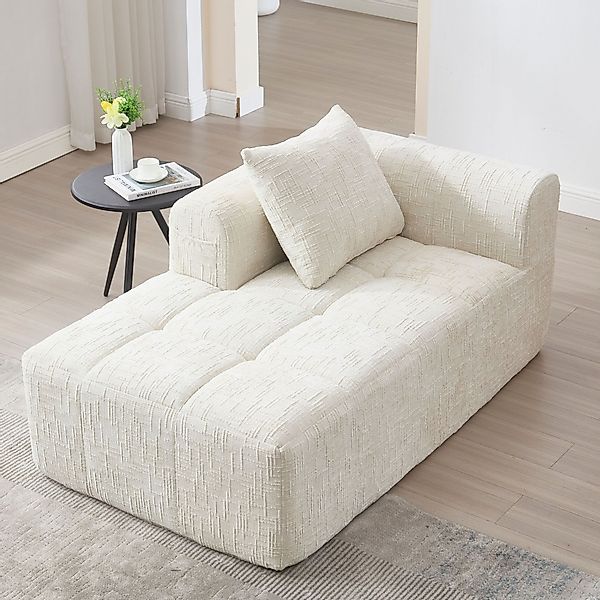 LVHOM Ecksofa Modulares Chaiselongue-Sofa-Set(Polsterliege+Doppelsofa), sep günstig online kaufen