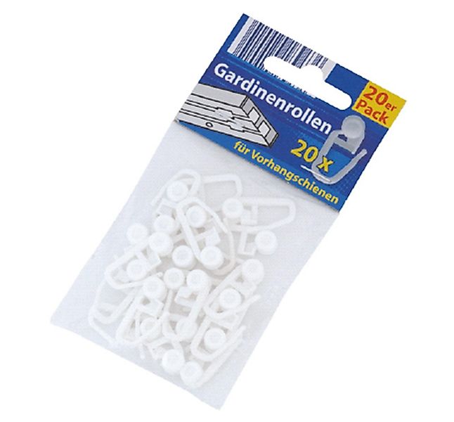 Global Partner Gardinenröllchen Gardinenrollen 20er Pack, günstig online kaufen