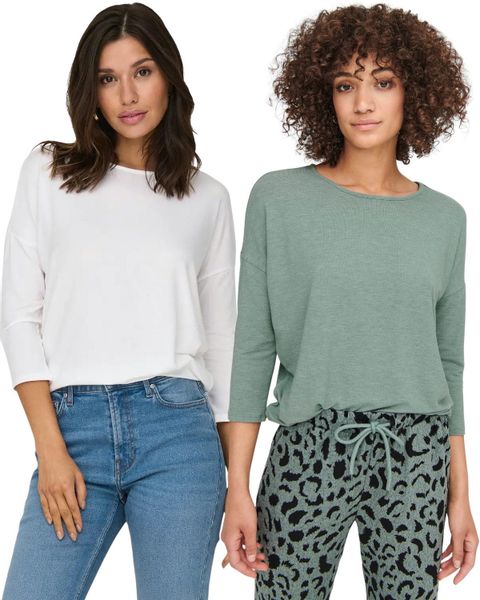 ONLY 3/4 Arm-Pullover (Set, 2er-Pack) Locker günstig online kaufen