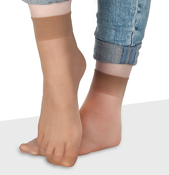 BANANALU Feinsöckchen Feinsocken Nylon Socken feinstrumpfsöckchen Großpacku günstig online kaufen