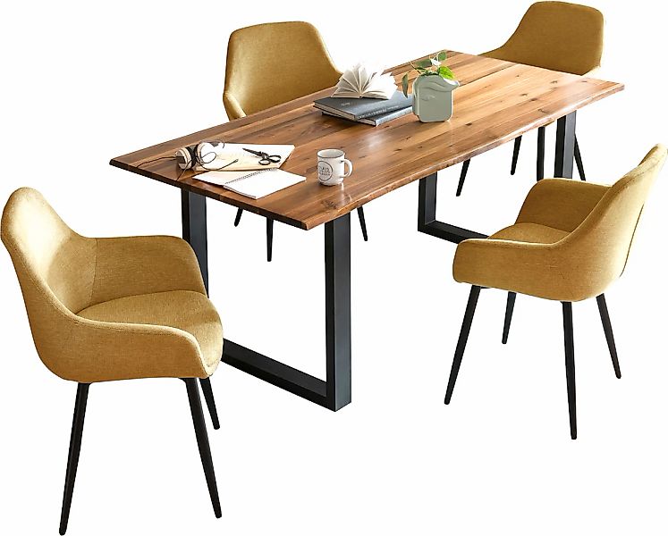SalesFever Essgruppe "Stilvolle Essgruppe", (Set, 5 tlg.), 5-teilige Sitzgr günstig online kaufen