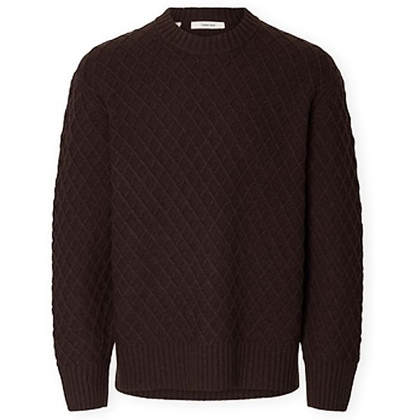 Selected  Pullover Patric Edit Knit - Chocolate Torte günstig online kaufen