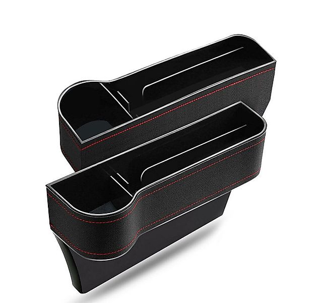 PODOFO Organizer 2 Stück Auto Aufbewahrungsbox, Leder Autositz Gap Aufbewah günstig online kaufen