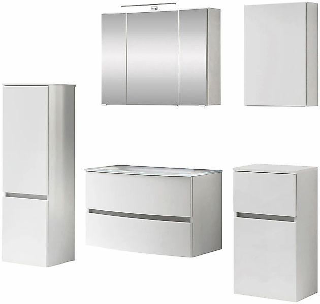 welltime Badezimmer-Set "Kaunas" Set, 5 Stk. tlg. günstig online kaufen