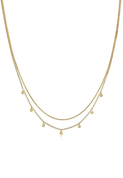 Elli Gliederkette Layer Basic Mini Disc günstig online kaufen