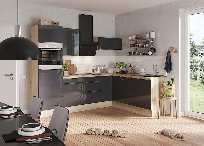 KOCHSTATION Winkelküche »KS-Aken« wahlweise mit E-Geräten und Stellvariante günstig online kaufen