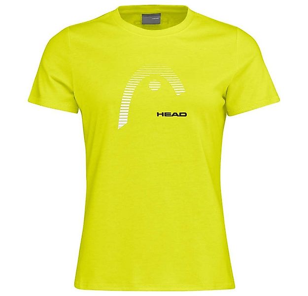 Head Tennisshirt Club 22 Lara (Baumwollmix) gelb Damen günstig online kaufen