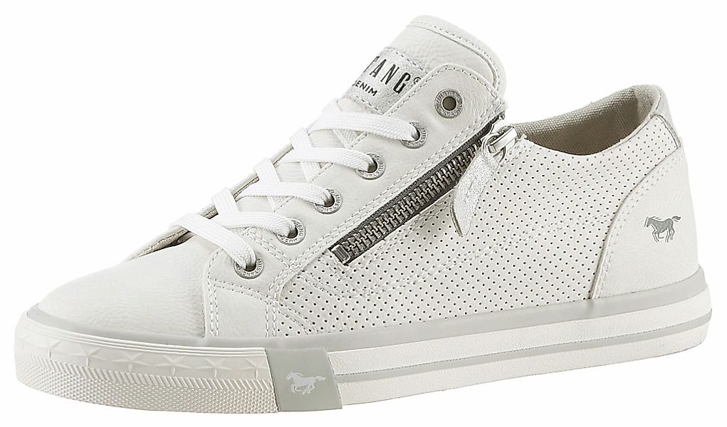 Mustang Shoes Sneaker, Freizeitschuh, Halbschuh, Schnürschuh mit Außenreißv günstig online kaufen