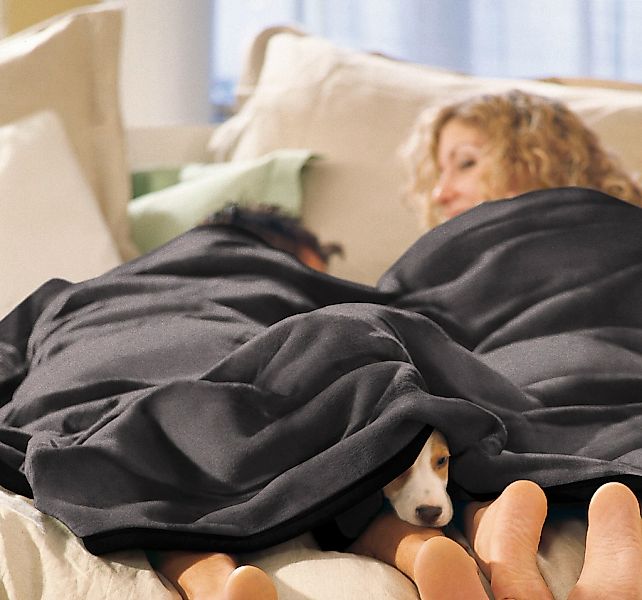 Wohndecke My Home, my home, mit hohem Baumwollanteil, made in Germany günstig online kaufen