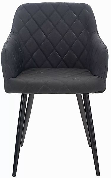 CLP Esszimmerstuhl Shila, Armlehnen & Metallgestell, günstig online kaufen