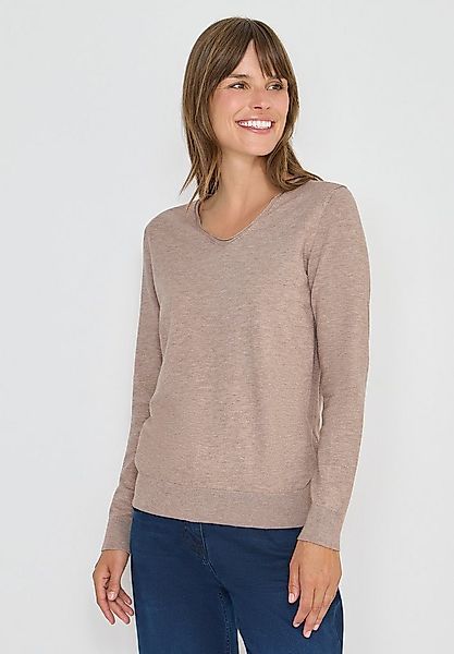 CECIL Strickpullover mit Materialmix günstig online kaufen
