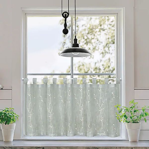 Gerster Scheibengardine »Elfi« Schlaufen 1 Stk. tlg. SB-Schlaufenbistro "El günstig online kaufen