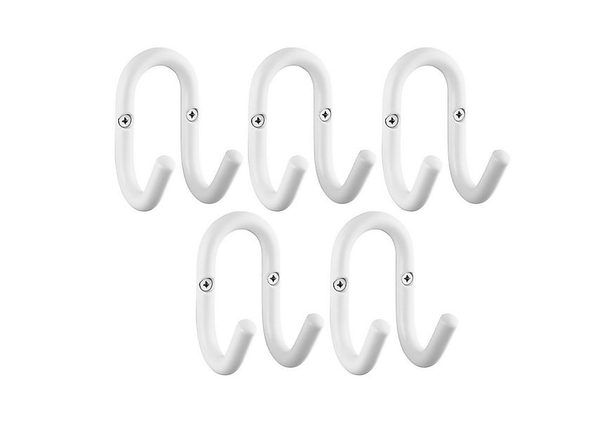 SO-TECH® Kleiderhaken Garderobenhaken FARA Doppelhaken Stahl, (5-St), 88 x günstig online kaufen