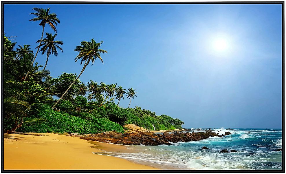 Papermoon Infrarotheizung »Sri Lanka tropischer Strand«, sehr angenehme Str günstig online kaufen