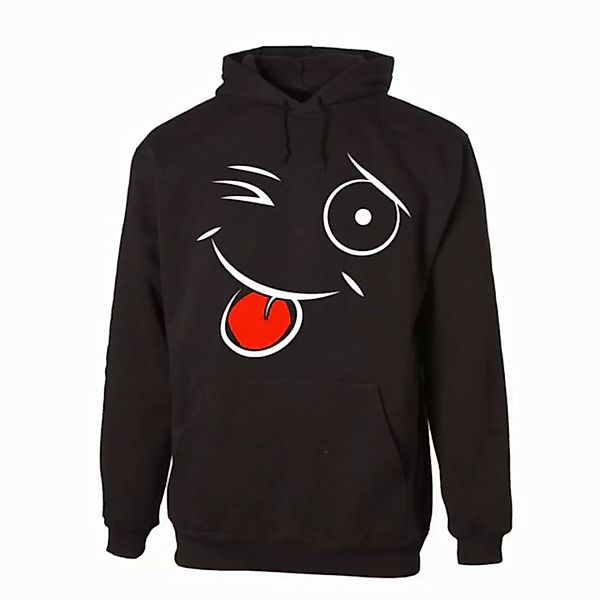 G-graphics Hoodie Zwinker-Smiley Unisex mit trendigem Frontprint mit Motiv günstig online kaufen