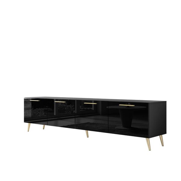 Lookway TV-Schrank 200 cm AURA schwarz günstig online kaufen