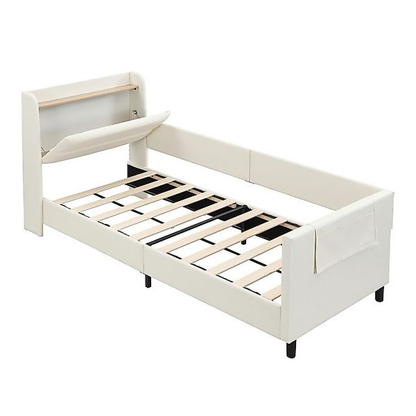 Gotagee Polsterbett Kinder-Spleißbett 90x200 Tagesbett Schlafsofa Bettgeste günstig online kaufen