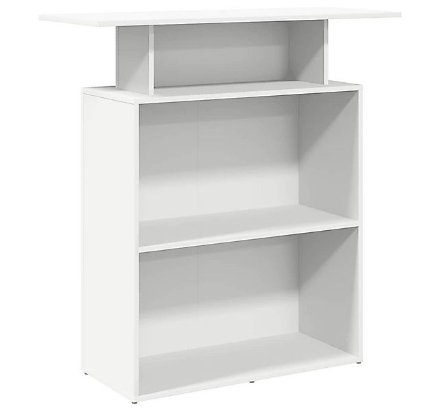 vidaXL Schreibtisch Empfangstresen Weiß 100 x 40 x 104 cm Holzwerkstoff günstig online kaufen