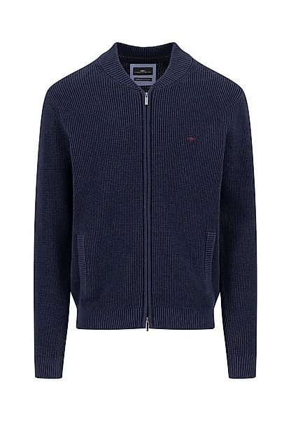 FYNCH-HATTON Strickjacke im College-Look und mit Reißverschluss günstig online kaufen