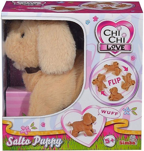 SIMBA Plüschfigur Plüsch Stofftier Chi Chi Love CCL Salto Puppy 20cm 105893 günstig online kaufen