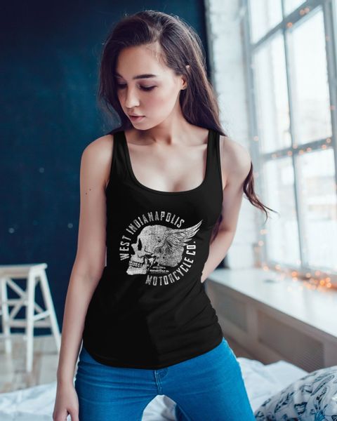 Neverless Tanktop Damen Tank Top Motorrad günstig online kaufen