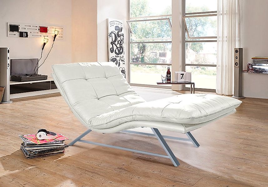 W.SCHILLIG Relaxliege "daily dreams" in Waffelkissen-Optik, wahlweise mit M günstig online kaufen