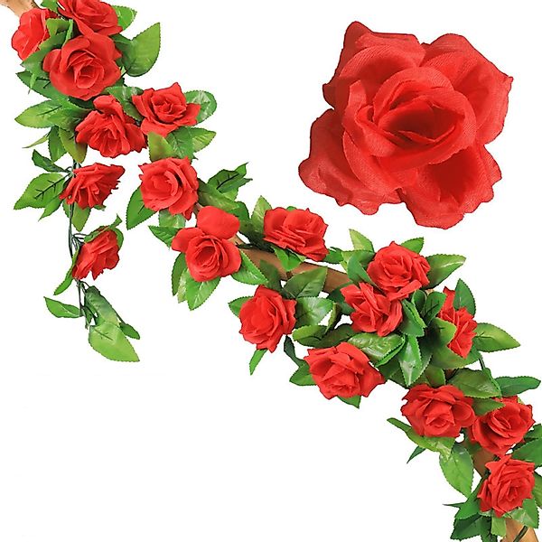 Kunstblumenstrauß 2 x 2.3m Künstlich Blumen günstig online kaufen