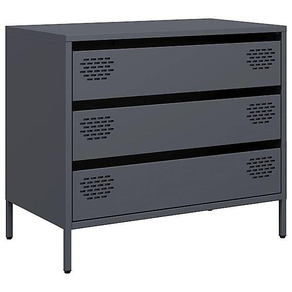 vidaXL Sideboard Sideboard Anthrazit 68x39x58,5 cm günstig online kaufen