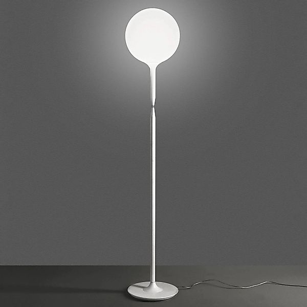 Artemide Castore Stehleuchte mit Glasschirm Ø35cm günstig online kaufen