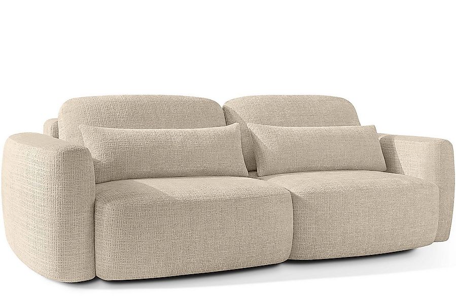 KONSIMO® 3-Sitzer ELOSA Sofa, Einzelsofa, Japandi-Stil, Premiumqualität aus günstig online kaufen
