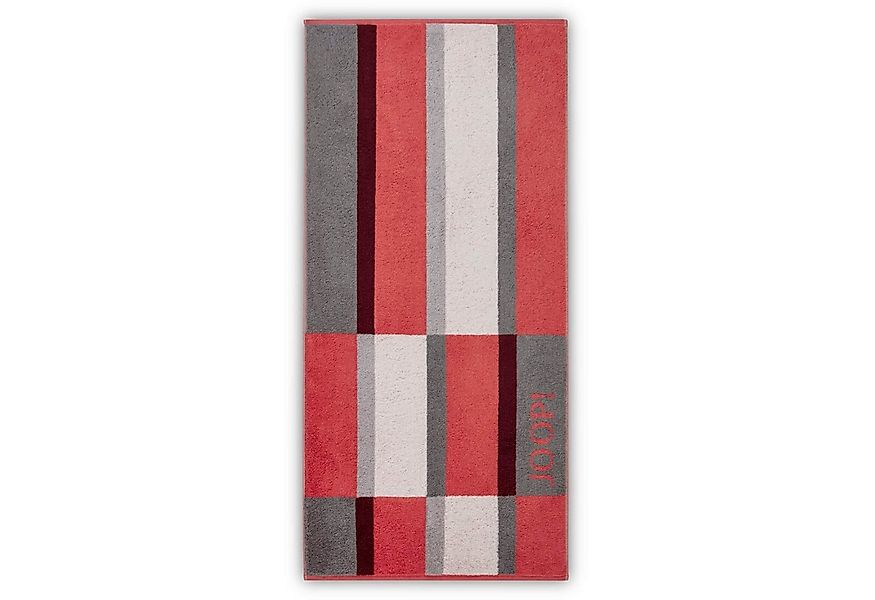 JOOP! Handtuch Handtuch Shades Checked Coral 1688 22, Walkfrottier (1-St), günstig online kaufen