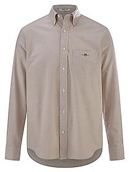 Gant Langarmhemd Regular Fit Denimhemd Jeanshemd pflegeleicht günstig online kaufen