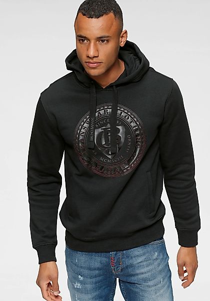 Bruno Banani Kapuzensweatshirt Langarm, schmale Passform, günstig online kaufen