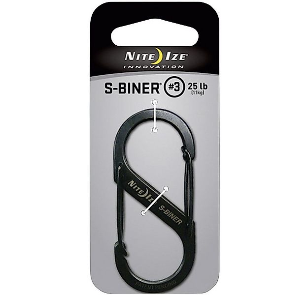 Nite Ize Tunnelzelt NITE Ize NI-SB3-03-01 Karabiner S-Biner Gr. 3 67 mm x 2 günstig online kaufen