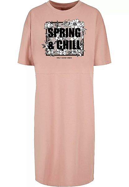 Merchcode Shirtkleid "Merchcode Damen Ladies Spring And Chill Oversized Sli günstig online kaufen