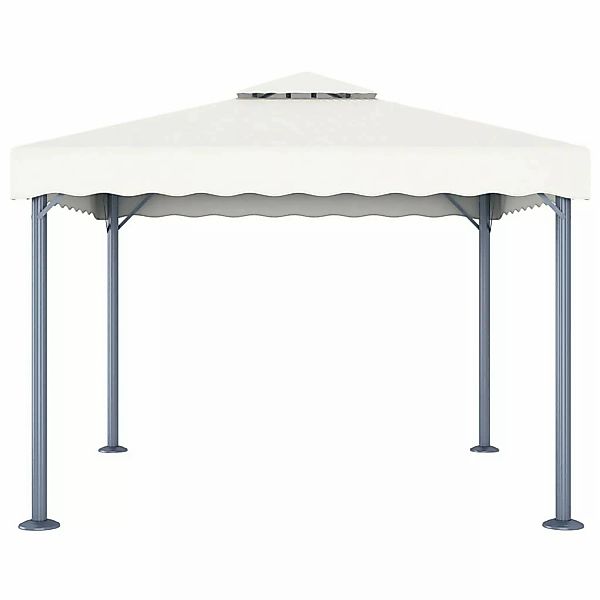 vidaXL Pavillon 300 x 300 cm Creme Aluminium günstig online kaufen