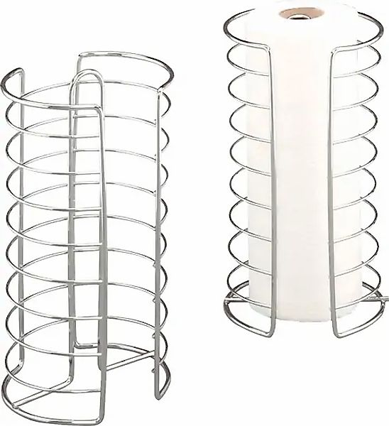 Zeller Present Küchenrollenhalter aus verchromtem Metall günstig online kaufen