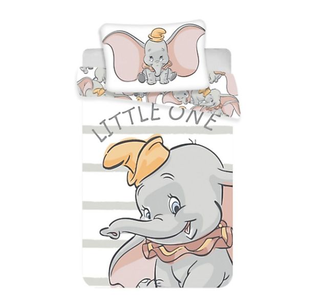 Disney Dumbo Babybettwäsche Disney Dumbo Baby-/Kinder-Bettwäsche 100x135 + günstig online kaufen