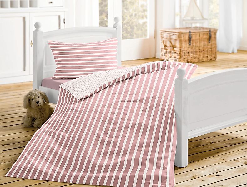 Irisette Kinderbettwäsche "Nora-Kids" 2 Stk. zeitlose Instagram-Blogger-Kol günstig online kaufen