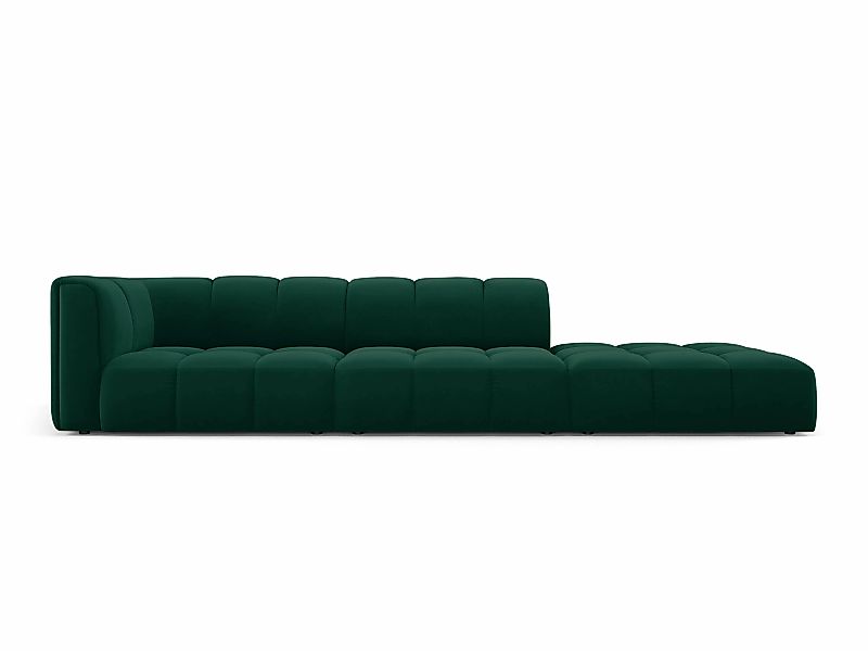 Milo Casa | Ecksofa Francesca Samt rechts 4-Sitzer günstig online kaufen