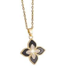 Lale Collection® Edelstahlkette Gold Kleeblatt Schmuck günstig online kaufen