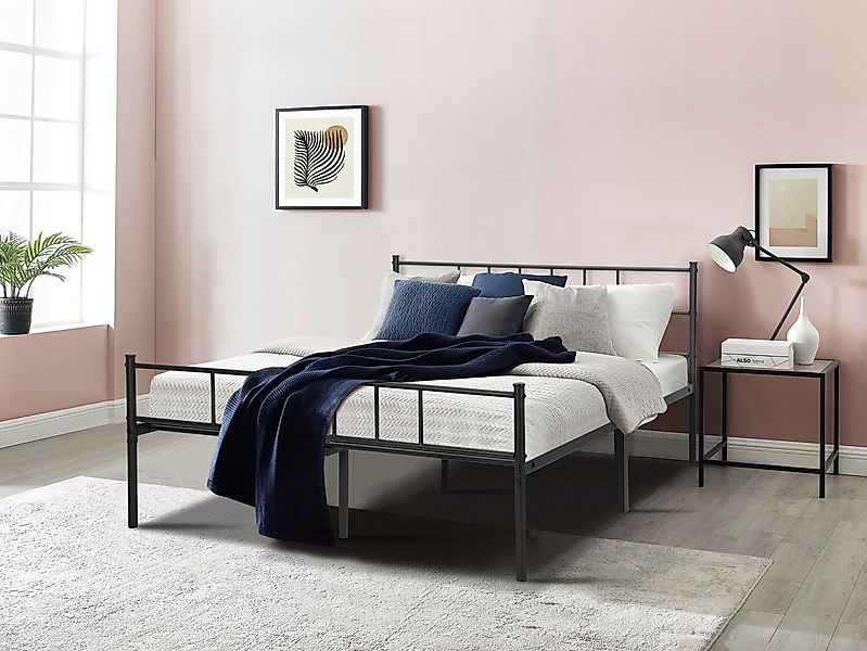 INOSIGN Metallbett Amrum Bett Bettgestell Bettrahmen Einzelbett Doppelbett günstig online kaufen